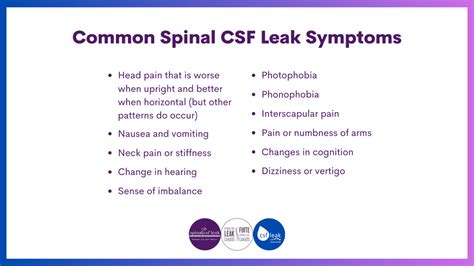 Knowing the Signs of a CSF Leak